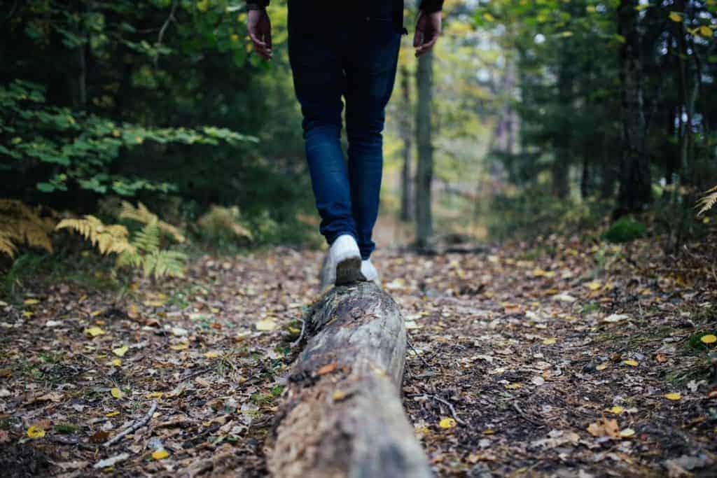 Photo of person walking on a path to illustrate counseling for stress and life transitions in Houston, Texas 77006