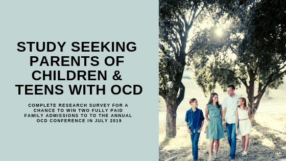 Study seeking Parents of children/teens with OCD