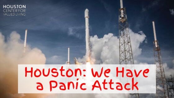 Image of space shuttle to illustrate the struggle with panic disorder
