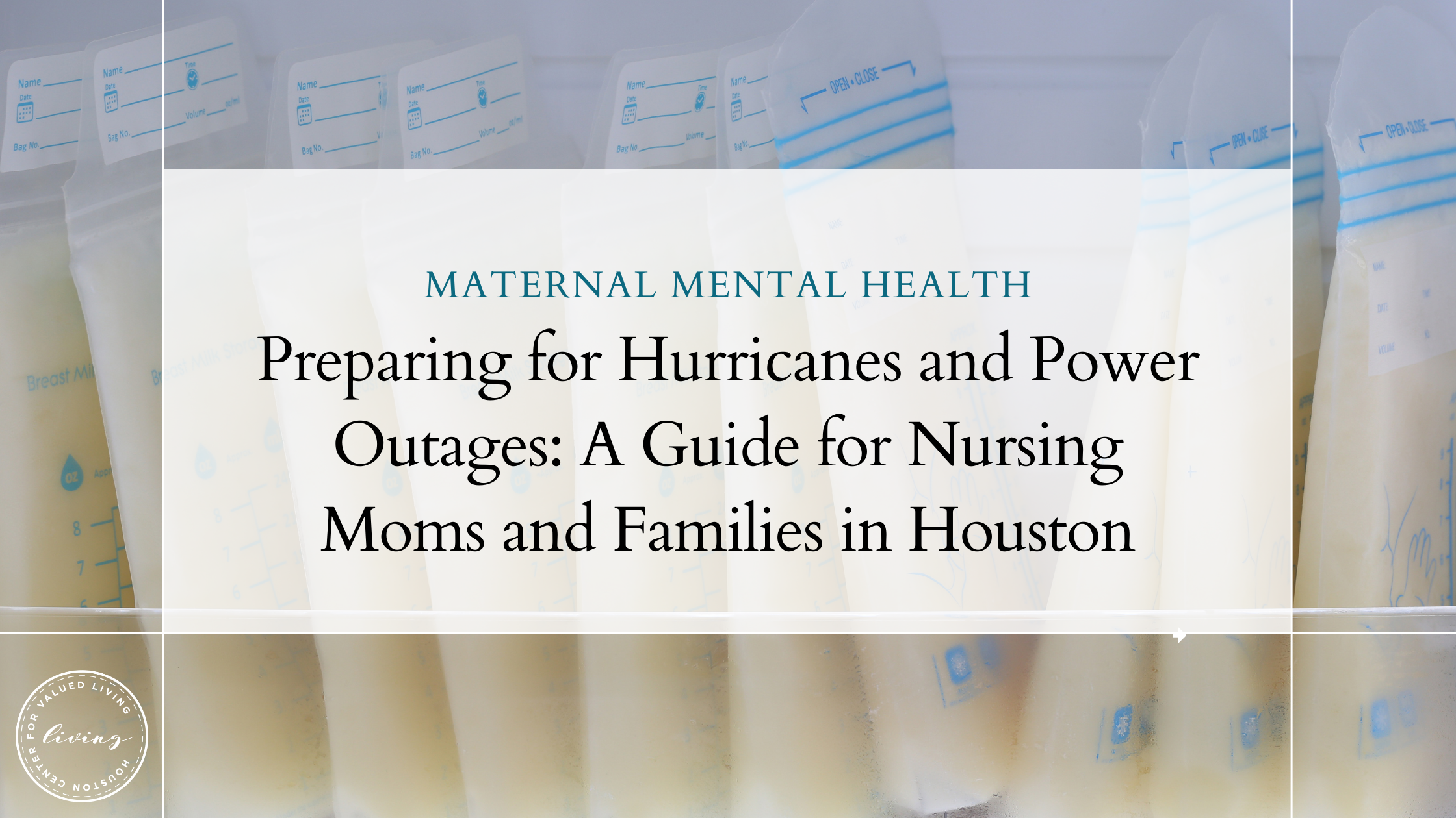 Preparing for Hurricanes and Power Outages: A Guide for Nursing Moms and Families in Houston