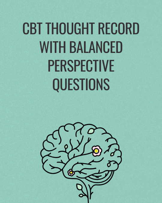 CBT Thought Record